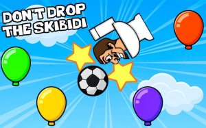 Don't Drop The Skibidi: Balloon Pop Challenge Online Game