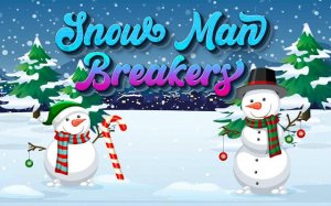 Snow Man Breakers - Snowball Smash Game