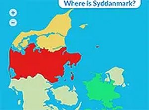 Regions of Denmark Geography Game
