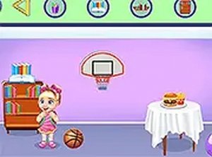 My School Doll House Decoration Game