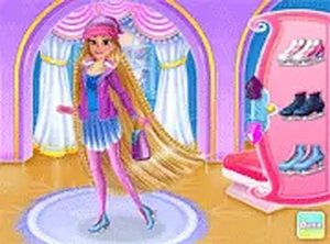 Winter Ice Skating Dress Up Game