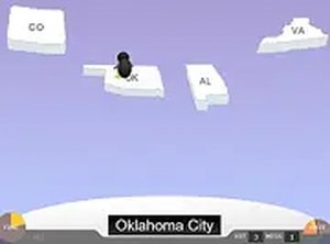 Capital Penguin: States & Capitals Online Game