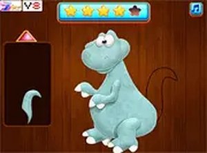 Dinosaurs Fix The Patch Puzzle Game