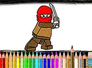 BTS Lego Coloring Book Online Game