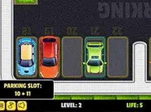 Math Parking Addition Online Game
