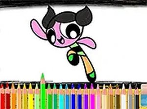 Powerpuff Girls Coloring Book Online Game