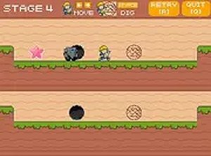 Dig-Man Online Puzzle Game