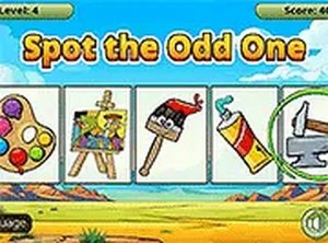 Spot the Odd One Puzzle Game