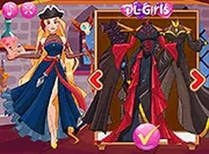 Princess Villains Dress Up Game